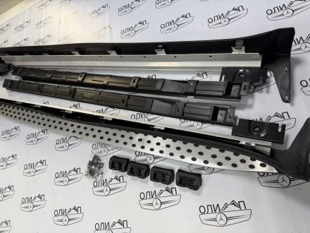 Пороги на Mercedes GL x164 усиленные A1646900655  A1646900755  A 164 690 06 55 A 164 690 07 55